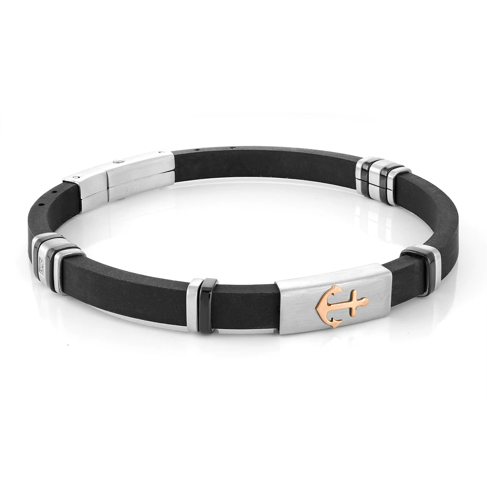 Azmara Anchor Silicone Bracelet