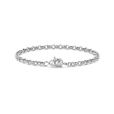 Rolo Silver 3MM Bracelet