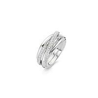Entwined Sparkling Ring