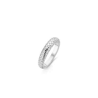 Skinny Snake Silver Ring