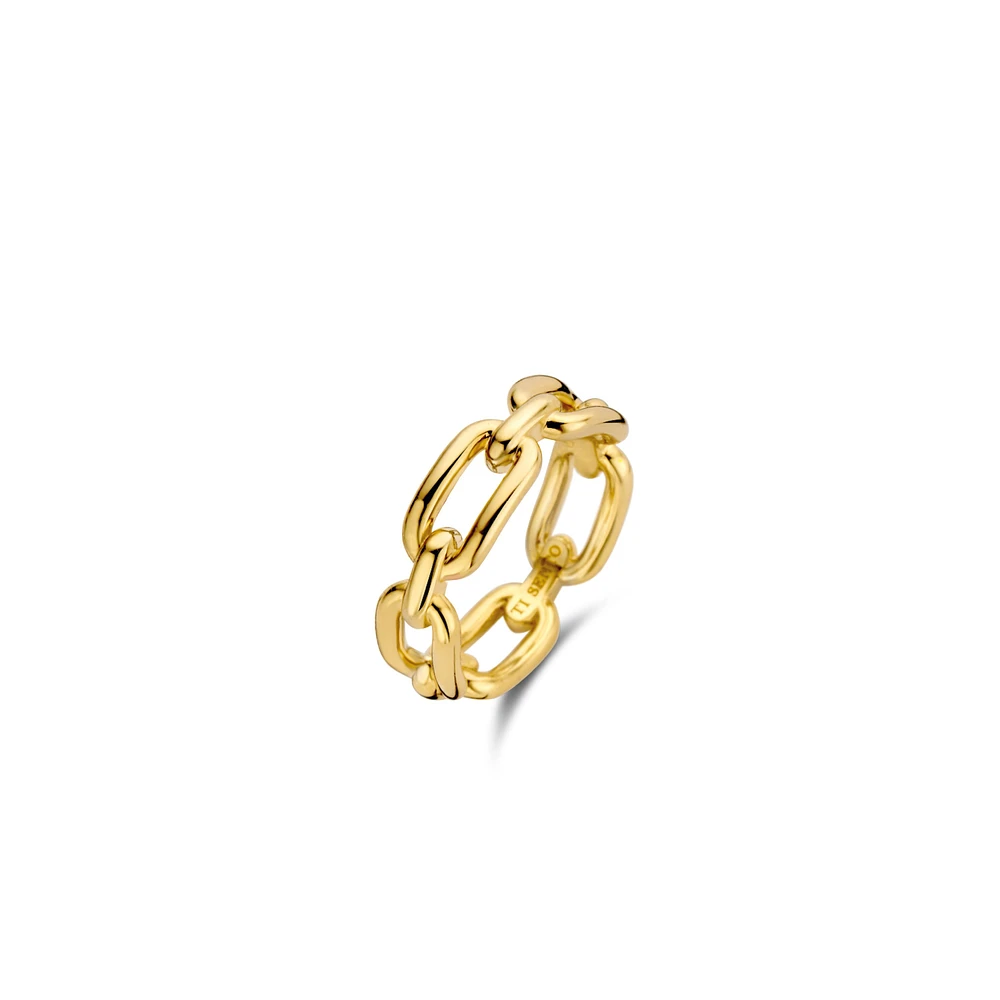 Minimalist Link Golden Ring