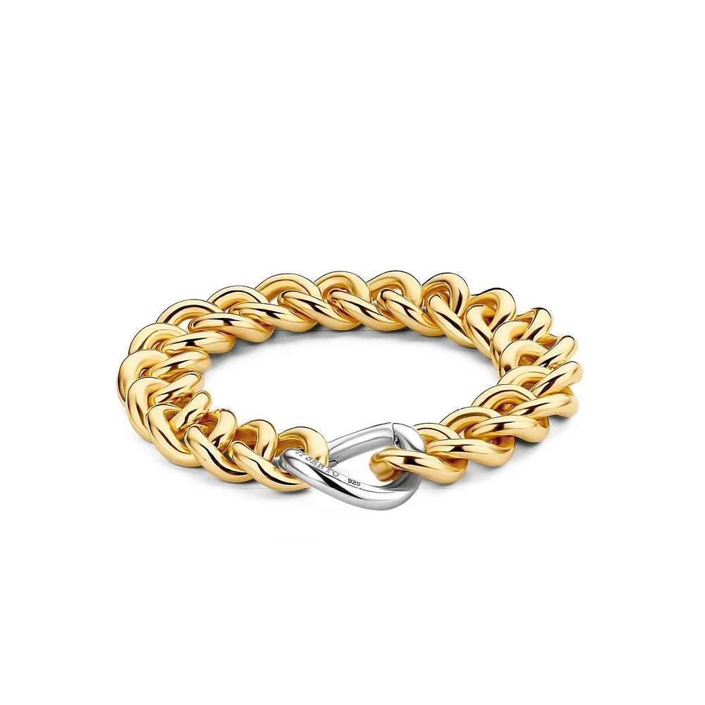 Forever Linked Chunky Golden Bracelet