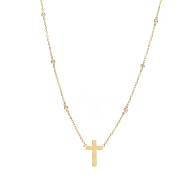 Golden Cross Necklace