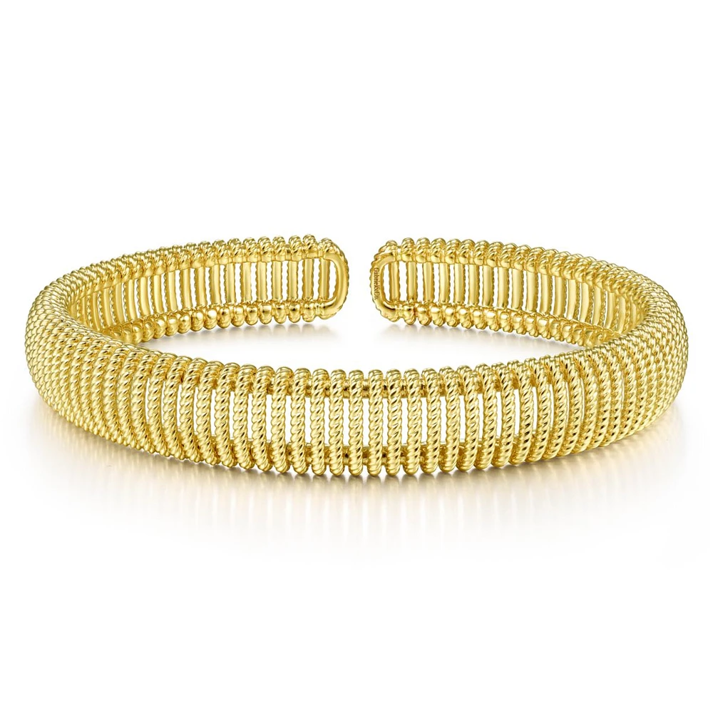 Open Pattern Cuff Bracelet