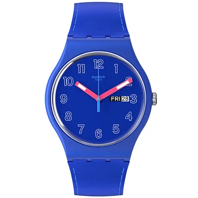 Cobalt Disco Watch