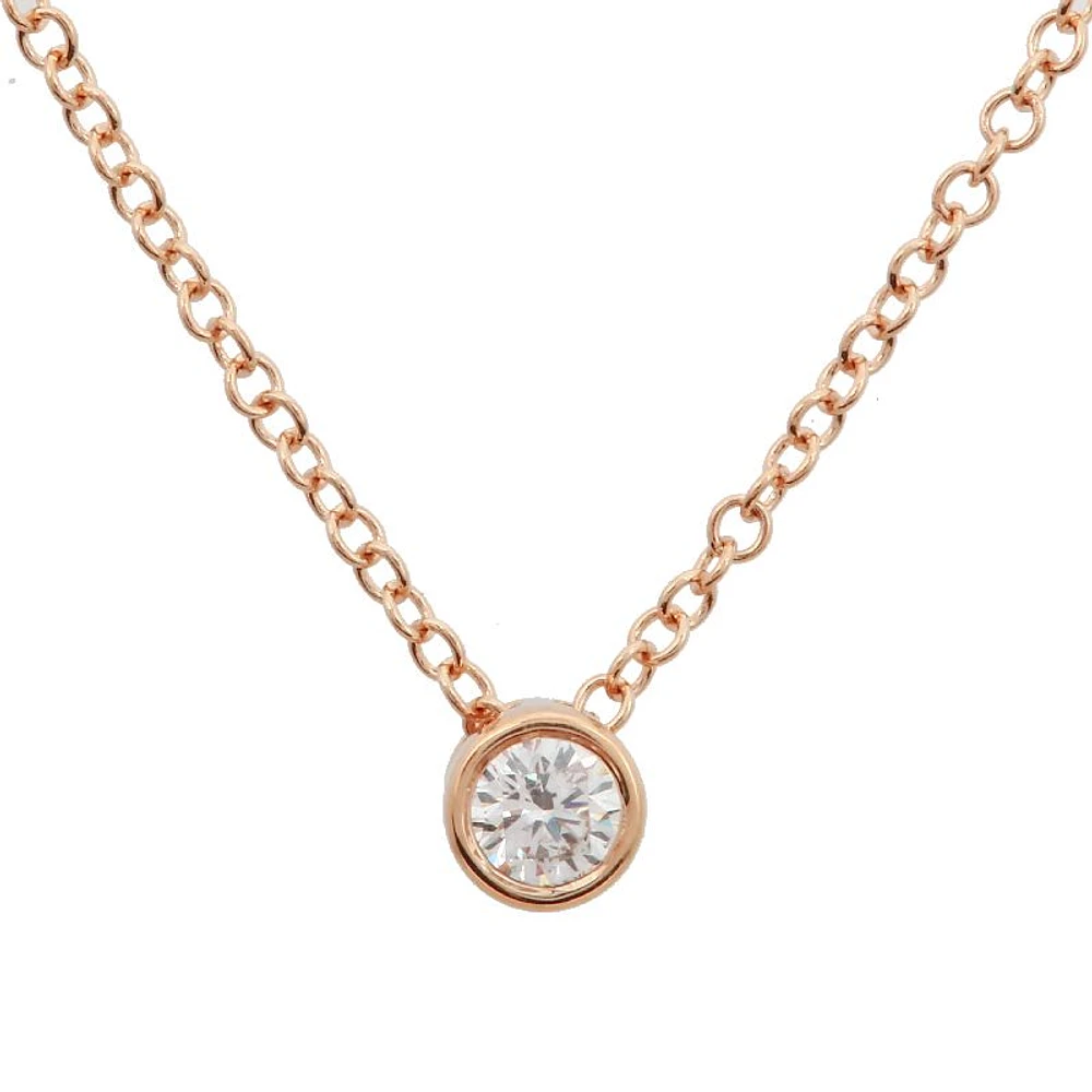 Full Cut Diamond Necklace