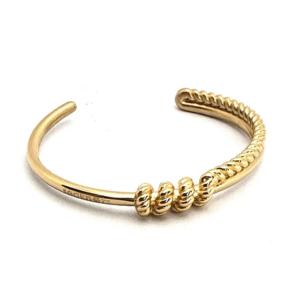 Knot Cuff Steel Bracelet