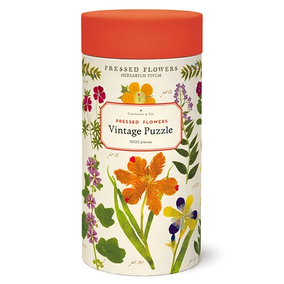 Vintage Puzzle - Pressed Flowers, 1,000 Pieces