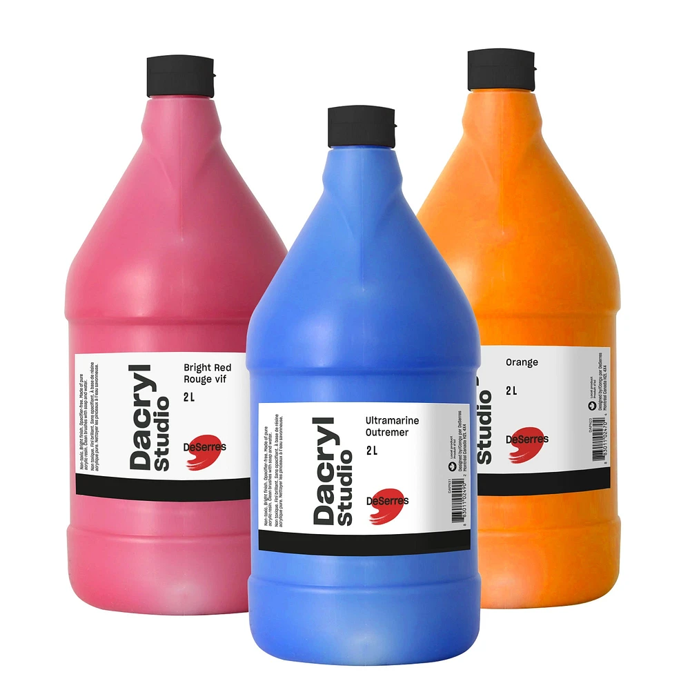 Dacryl Studio Acrylic : Low Viscosity, 2 L