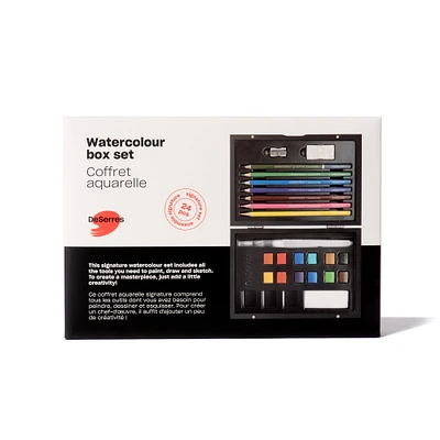 Signature Watercolour Kit - 23 Pieces