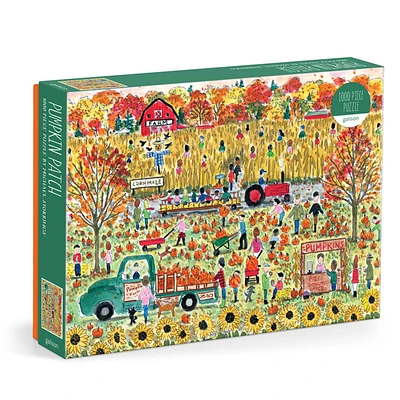 Casse-tête - Le champ de citrouilles, 1000 morceaux