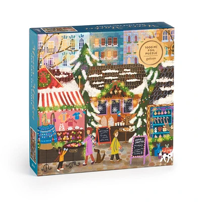 Foil Puzzle - Merry Market, 1,000 Pieces