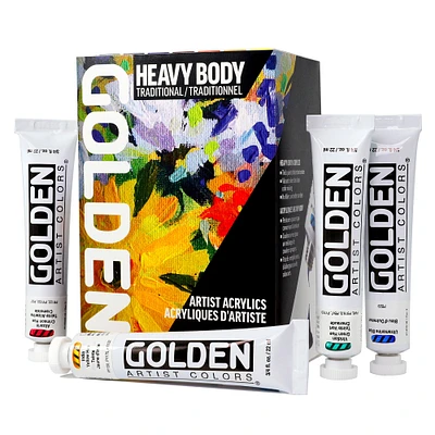 Heavy Body Acrylic Traditional Kit - 9 Pieces
