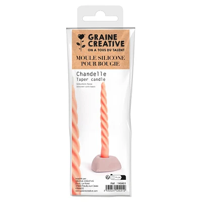 Moule pour bougie en silicone - cylindre