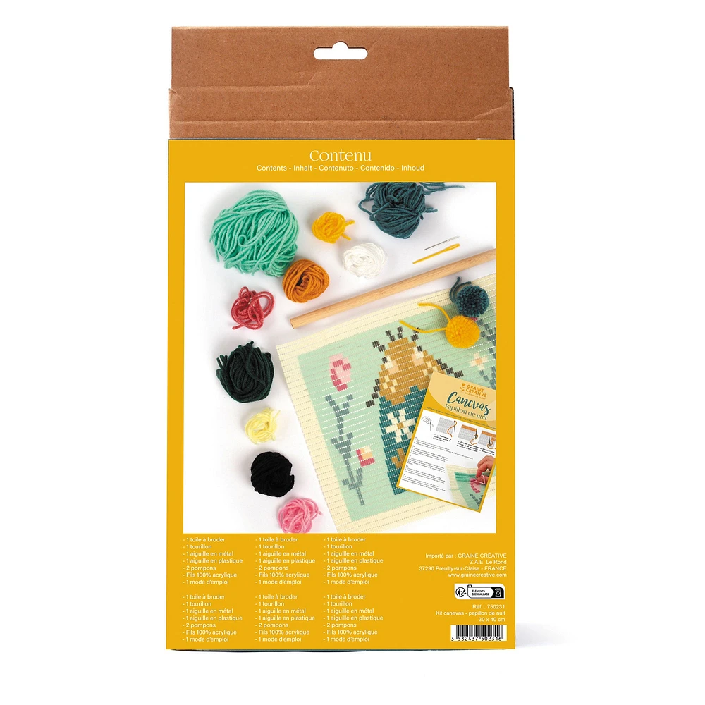 DIY Canvas Kit - Moth
