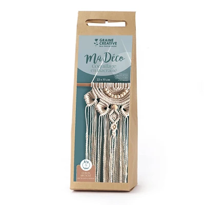 Unbleached Seashell Macramé Kit