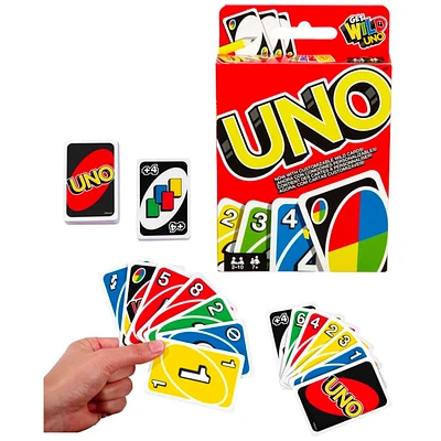 Jeu de cartes Uno® (bilingue)