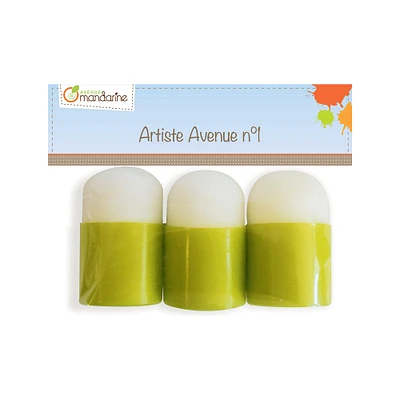 Set 3 Stamps For Stencils Av.Mandarine