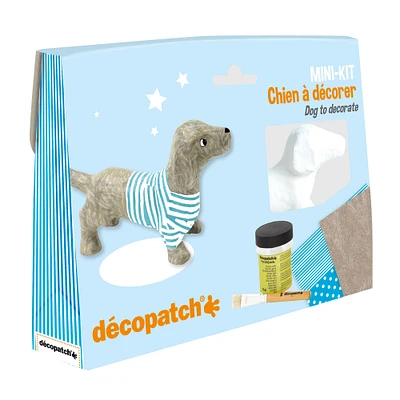 Mini kit Décopatch - teckel 