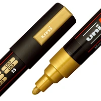 Paint Markers - PC-5M Medium Tip, Metallic Colours, 4 Pieces