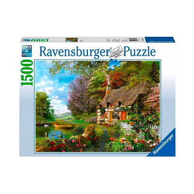 500-Piece Wooden Puzzle - "Fantasy Forest"