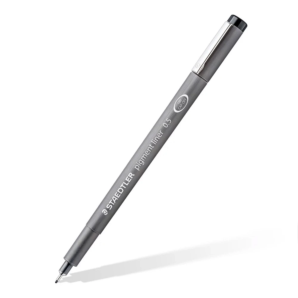 Pigment Liners - Black, 6 Pieces