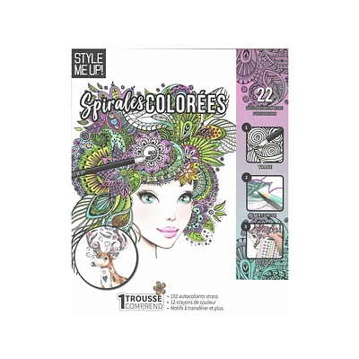 Spirales colorées - French Ed.