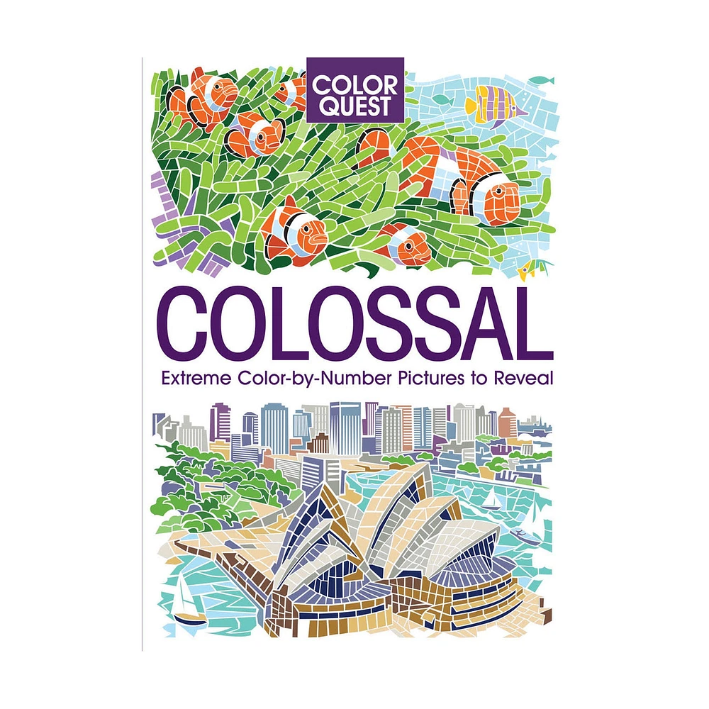 Colour Quest: Colossal - anglais