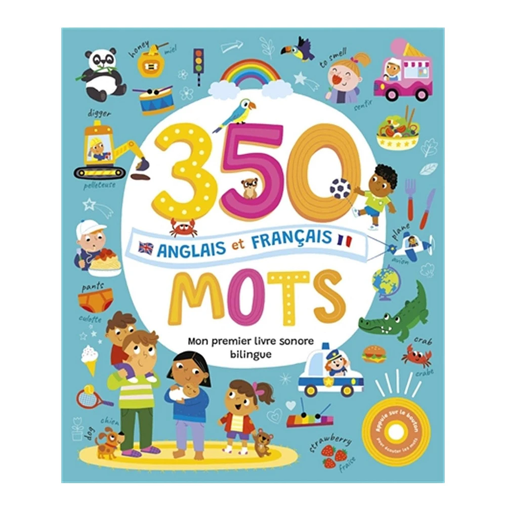 350 mots anglais et français - French Ed.