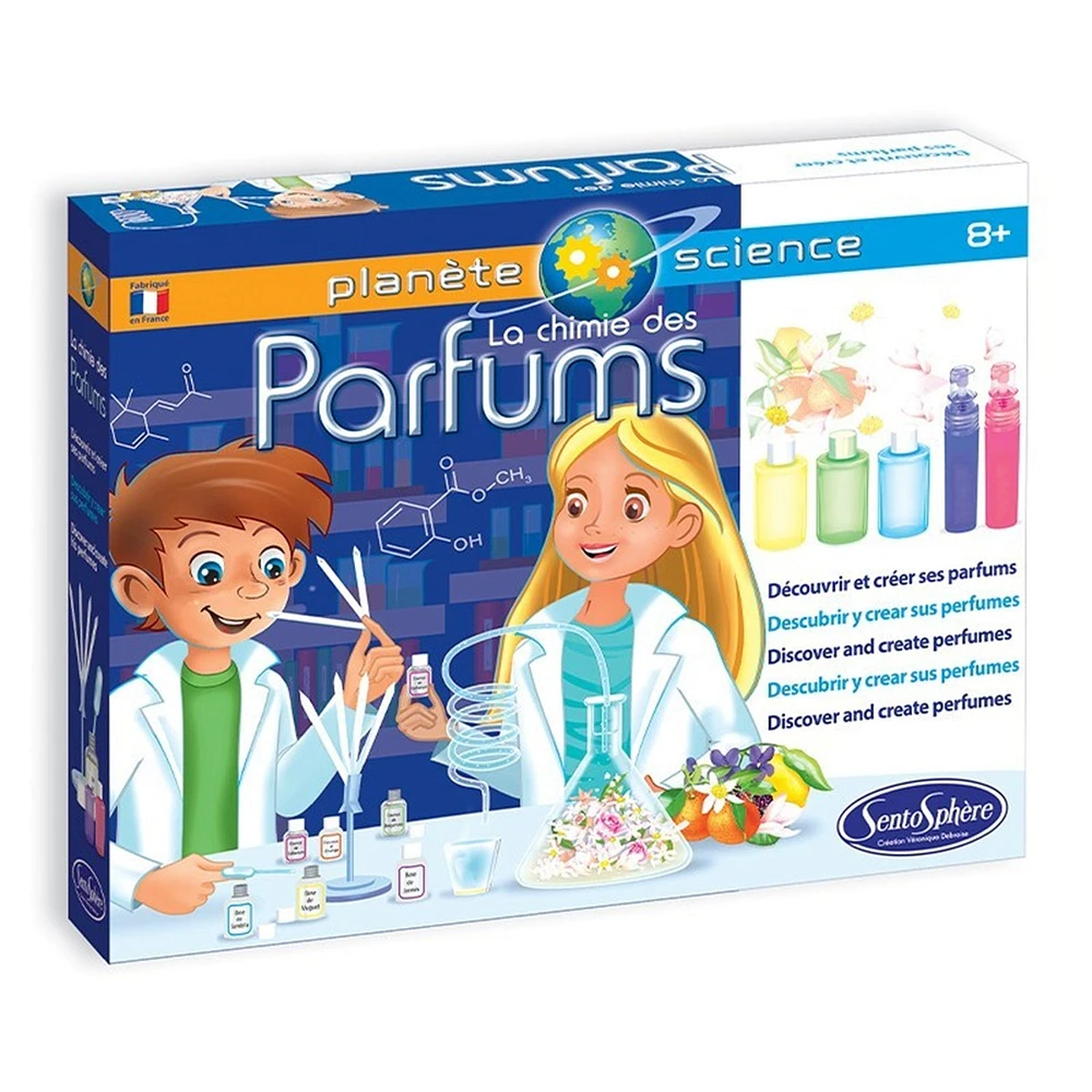 Ensemble chimie des parfums