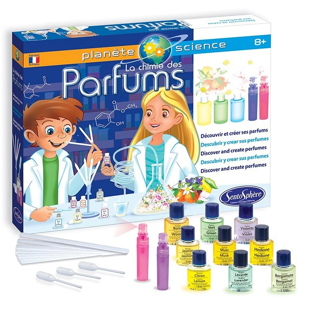 Ensemble chimie des parfums