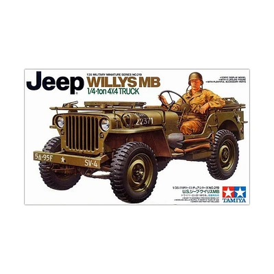 Scale Model Kit - Jeep Willys MB 1/4 Ton Truck
