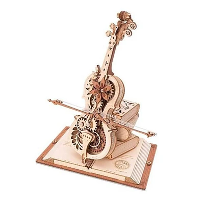 DIY Wooden Music Box - Magic Cello