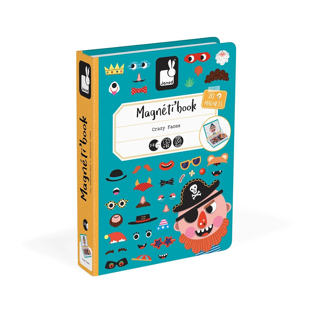 Magnéti'book: Crazy Faces