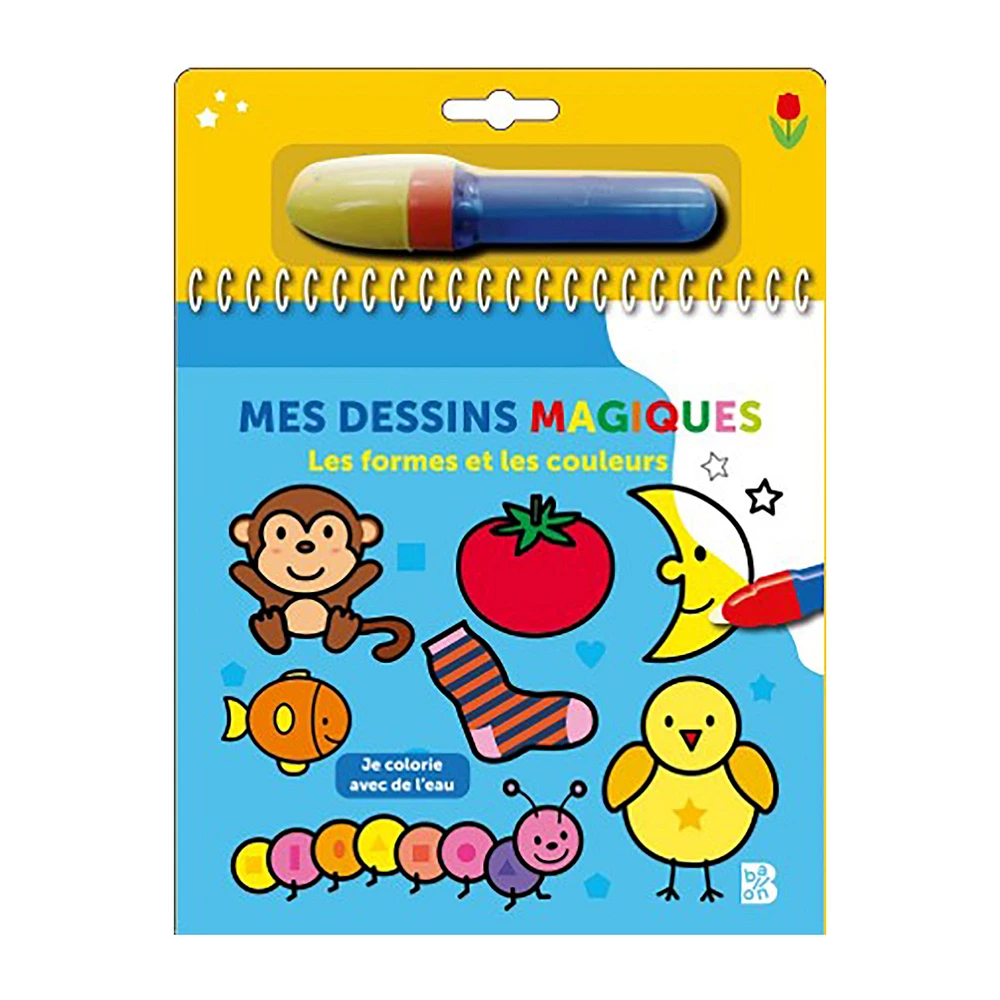 Mes dessins magiques : Les formes et les couleurs