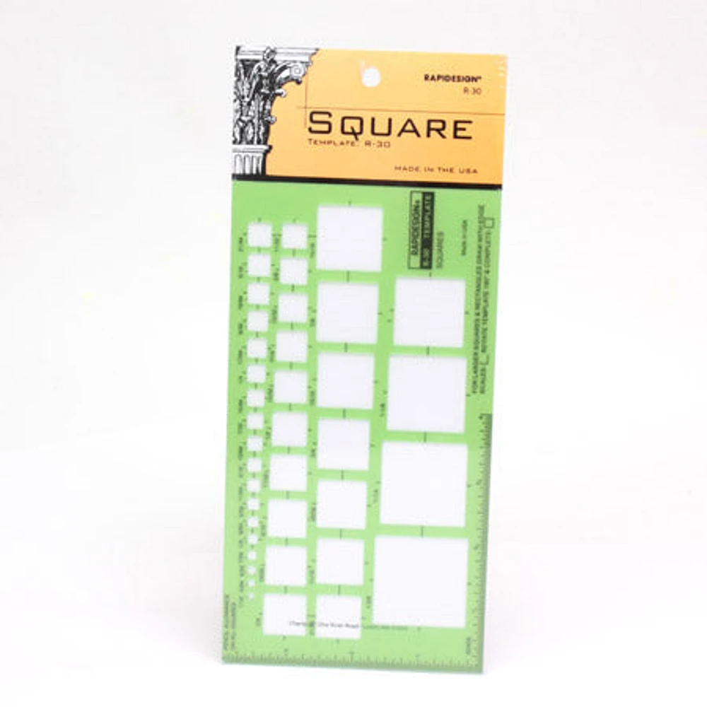 Square template