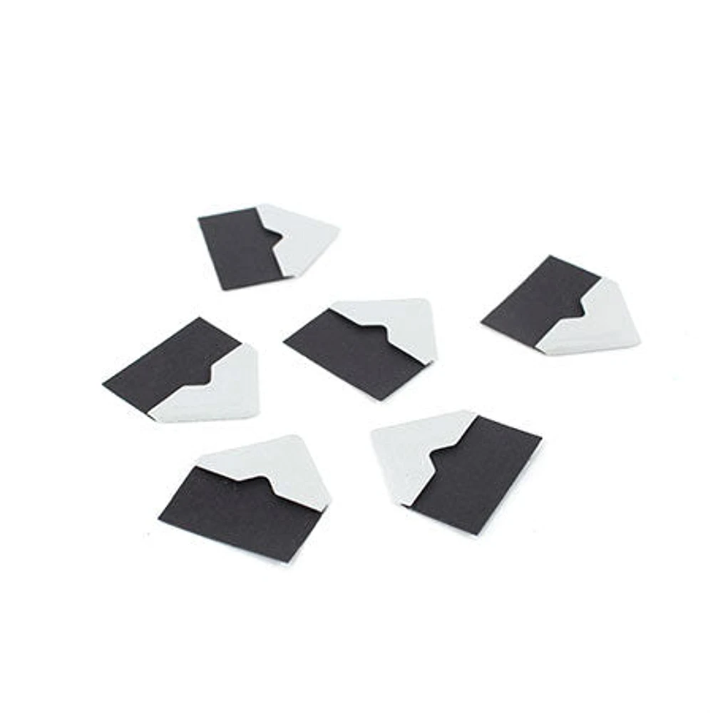 Archival Paper Photo Corners, Silver