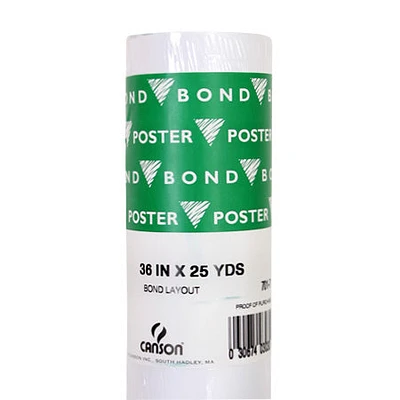 Roll of bond paper