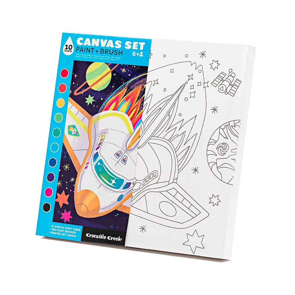 Kit peinture sur toile - l'espace