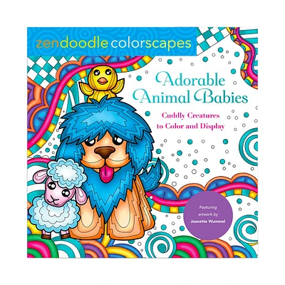 Zendoodle Colorscapes: Adorable Animal Babies