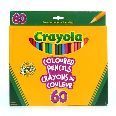 60-Pack Coloured Pencils