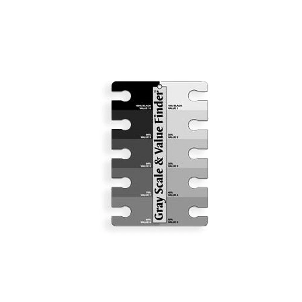 Charte gray scale and value finder