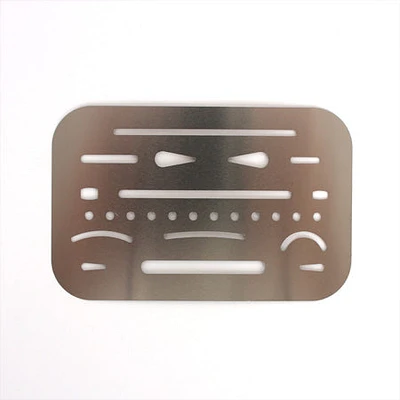 Metal shield for eraser