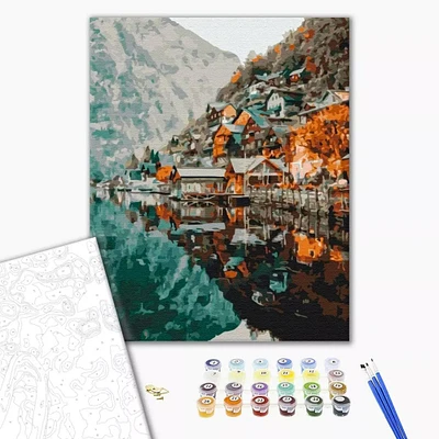 Paint by Numbers Kit - "View of Gelstatt"
