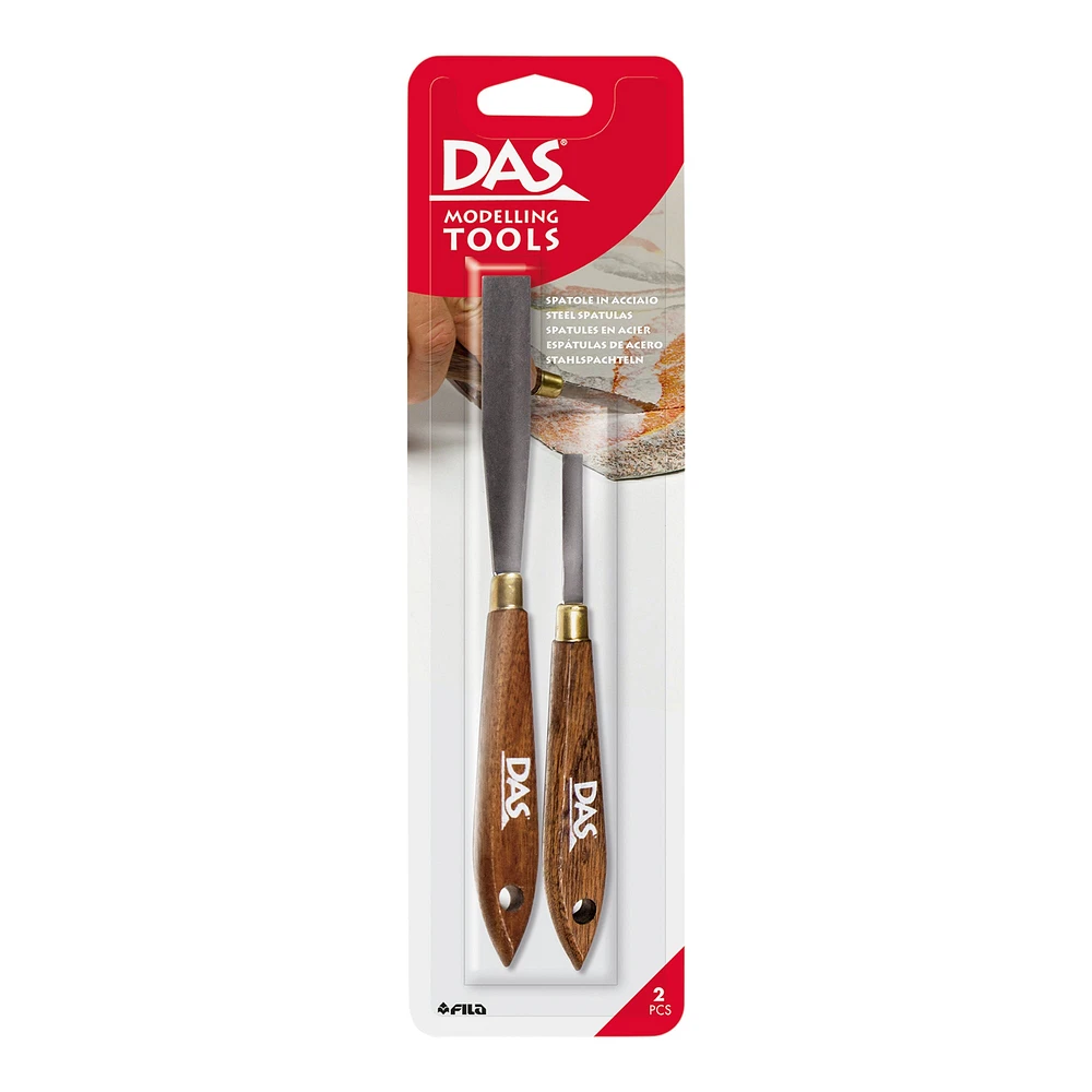 Set of 2 Steel Spatulas