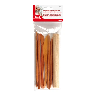 Set of 7 Wooden Modelling Cutters