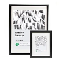 Recyclo™ Knowlton Gallery Photo Frame - Black