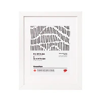 Recyclo™ Knowlton Gallery Photo Frame - White