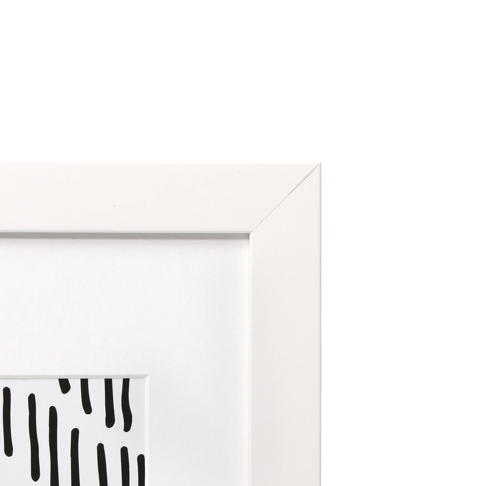 Recyclo™ Knowlton Gallery Photo Frame - White
