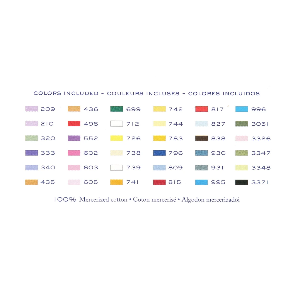 36-Piece Embroidery Floss Pack